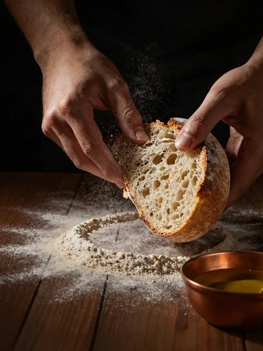 Ekmek detayı